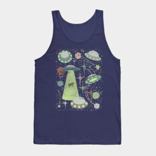 UFO invasion Tank Top